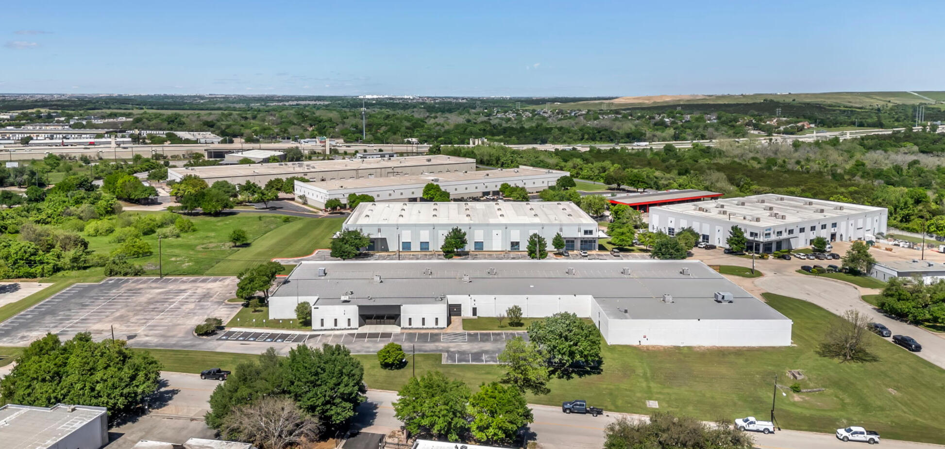 aerial photo rendering of the building